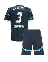 RB Leipzig Lutsharel Geertruida #3 Kolmaspaita Lasten 2024-25 Lyhythihainen (+ shortsit)